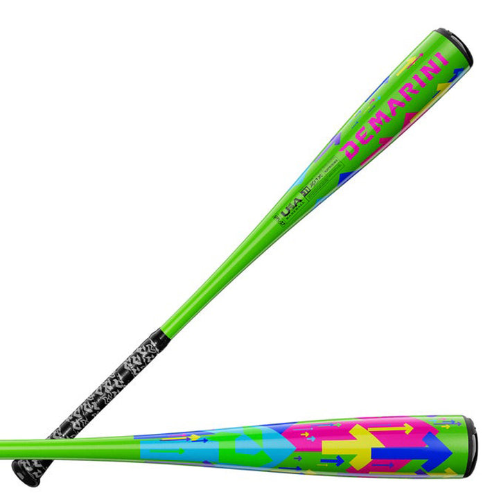 DeMarini Uprising WBD2721010 balanced DX1 Alloy USA Baseball bat with 2 5/8 inch barrel