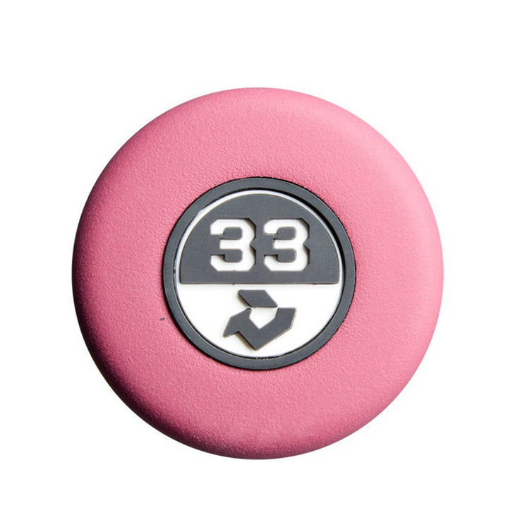2027 DeMarini Velvet Thunder D38 (-3) BBCOR Baseball Bat 33 inch knob close-up
