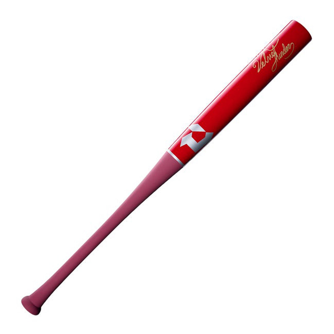 2027 DeMarini Velvet Thunder D38 (-3) BBCOR Baseball Bat full side view