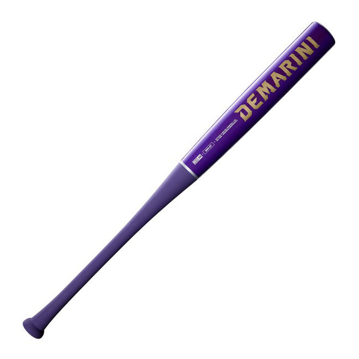 2027 Velvet Thunder D54 Pro Maple wood composite baseball bat full profile