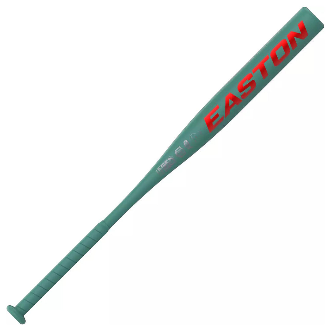 Easton Rebel end-loaded alloy slowpitch softball bat reverse barrel side