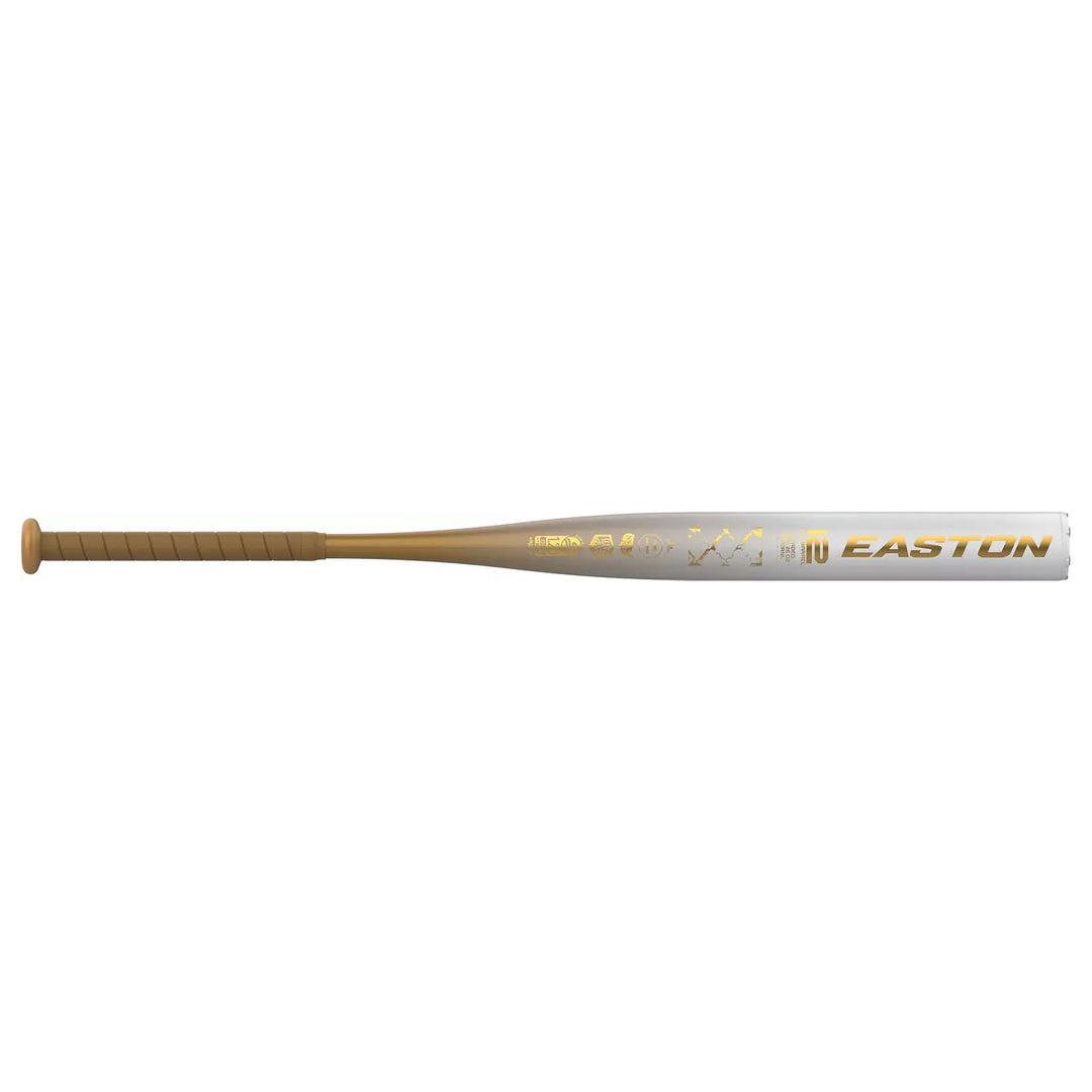 2027 Easton Ronin 240 ESD7RNL slowpitch bat Easton logo side view