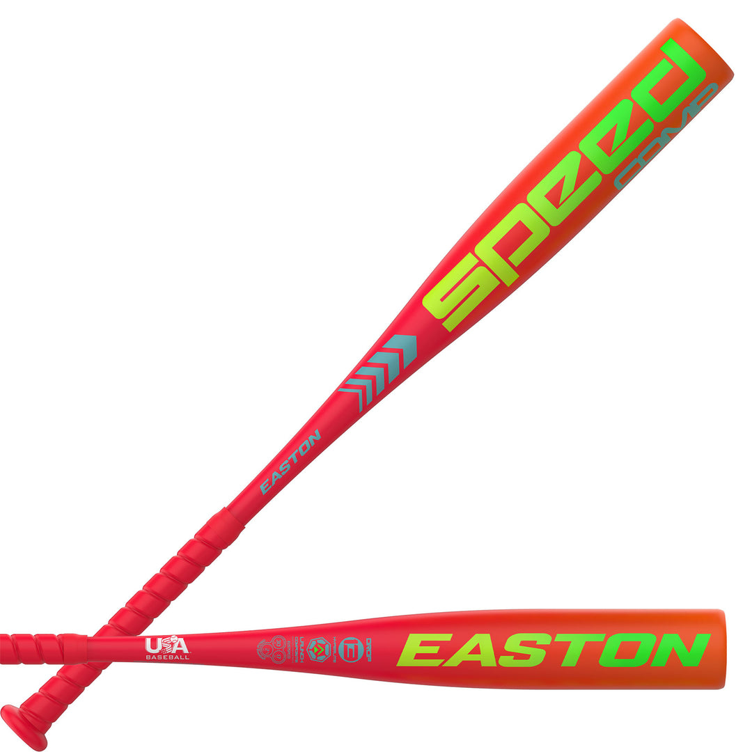 2027 Easton Speed Comp EUS7SPC13 USA baseball bat dual angle view