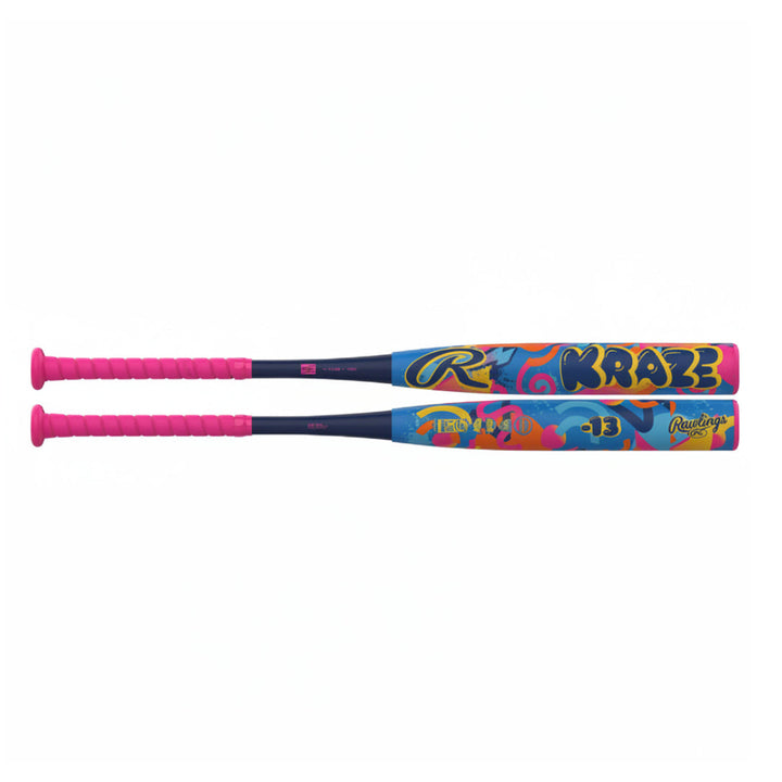 2027 Rawlings Kraze RFP7KZ13 -13 fastpitch softball bat dual side view