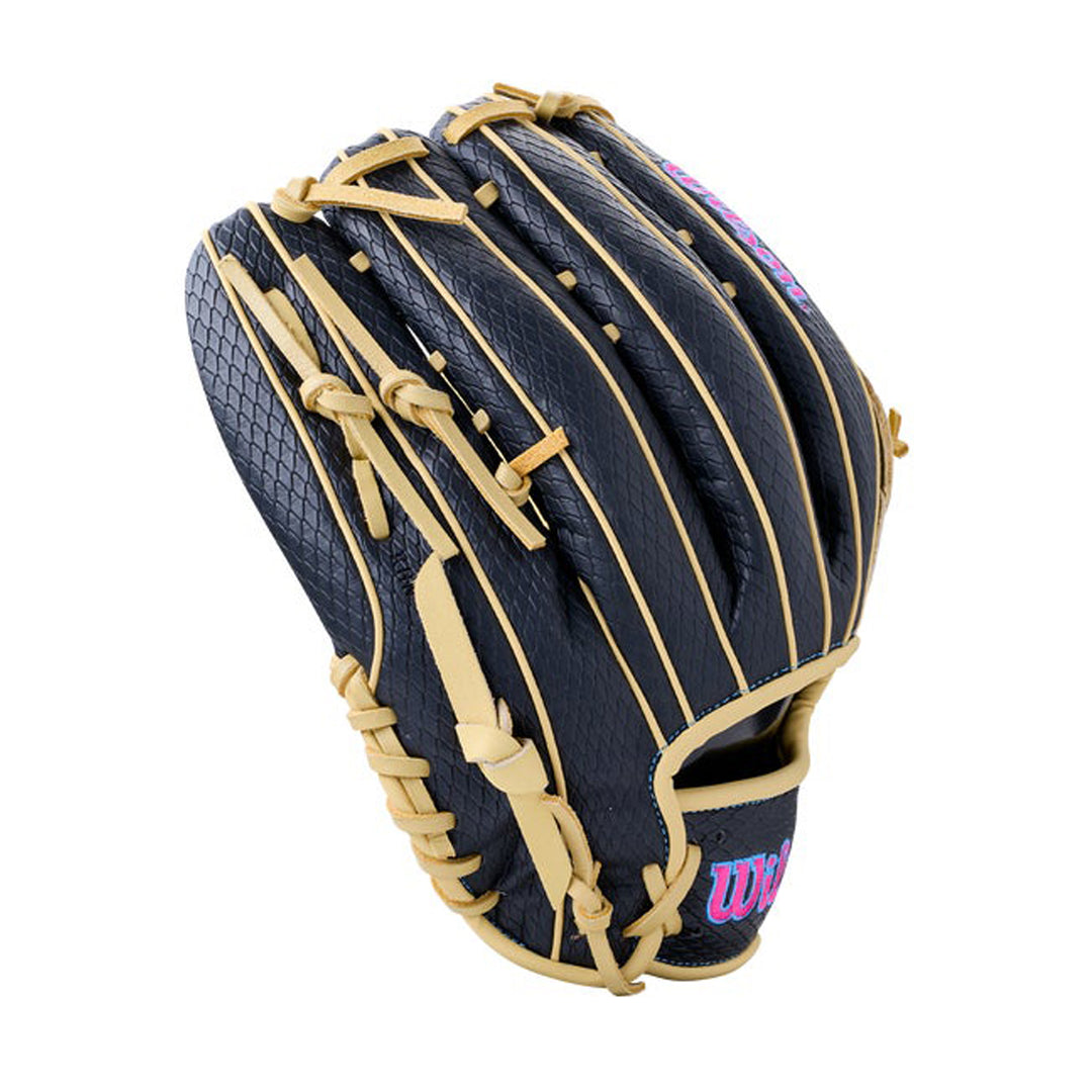 2027 Wilson A1000 1750SS 12.5 inch outfield baseball glove finger back view