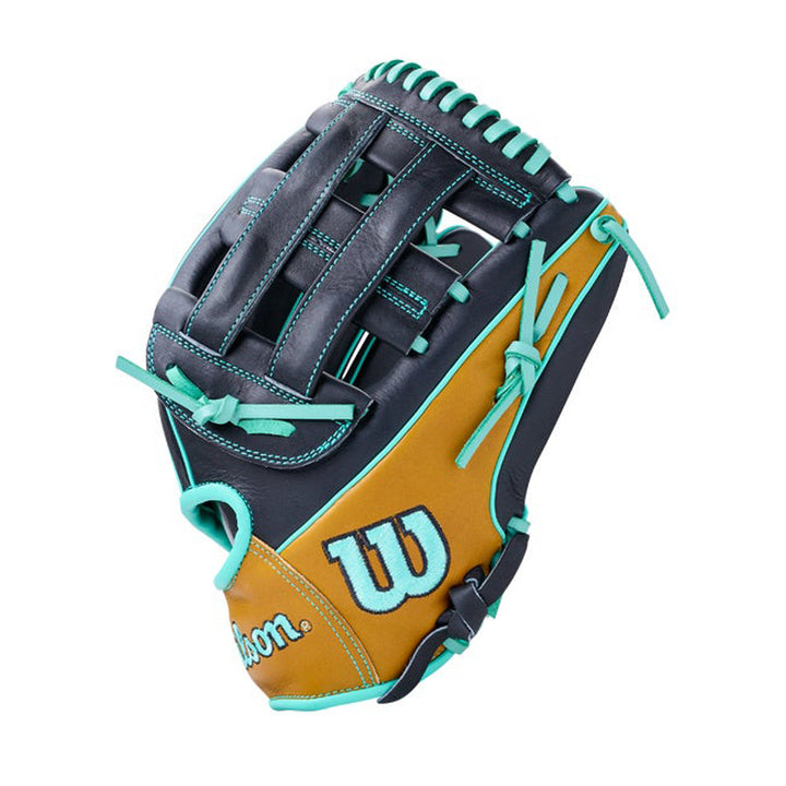 2027 Wilson A1000 DW5 12 inch infield baseball glove Open Dual Post Web view