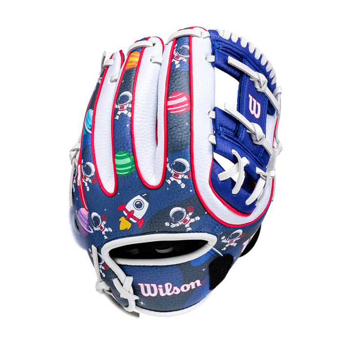 2027 Wilson A200 EZ Catch 10 inch T-Ball glove Outer Space back view