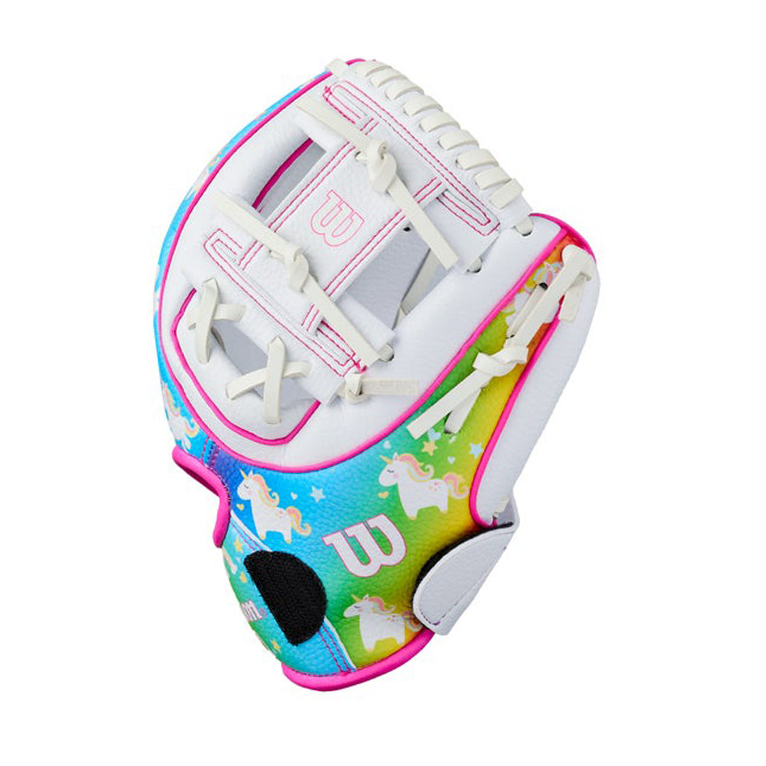 2027 Wilson A200 EZ Catch 10 inch Unicorn T-Ball glove H-Web view