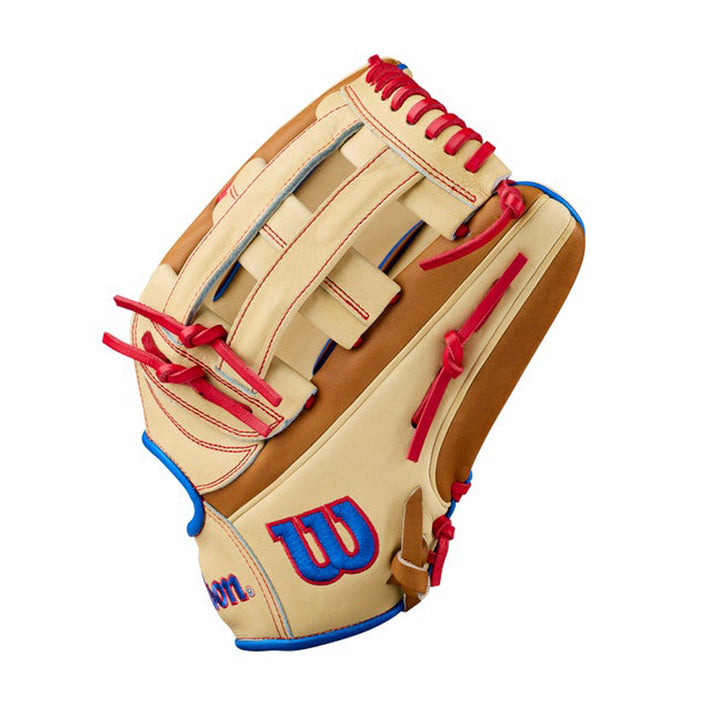 2027 Wilson A2000 1777 12.75 inch outfield baseball glove Dual Post Web view