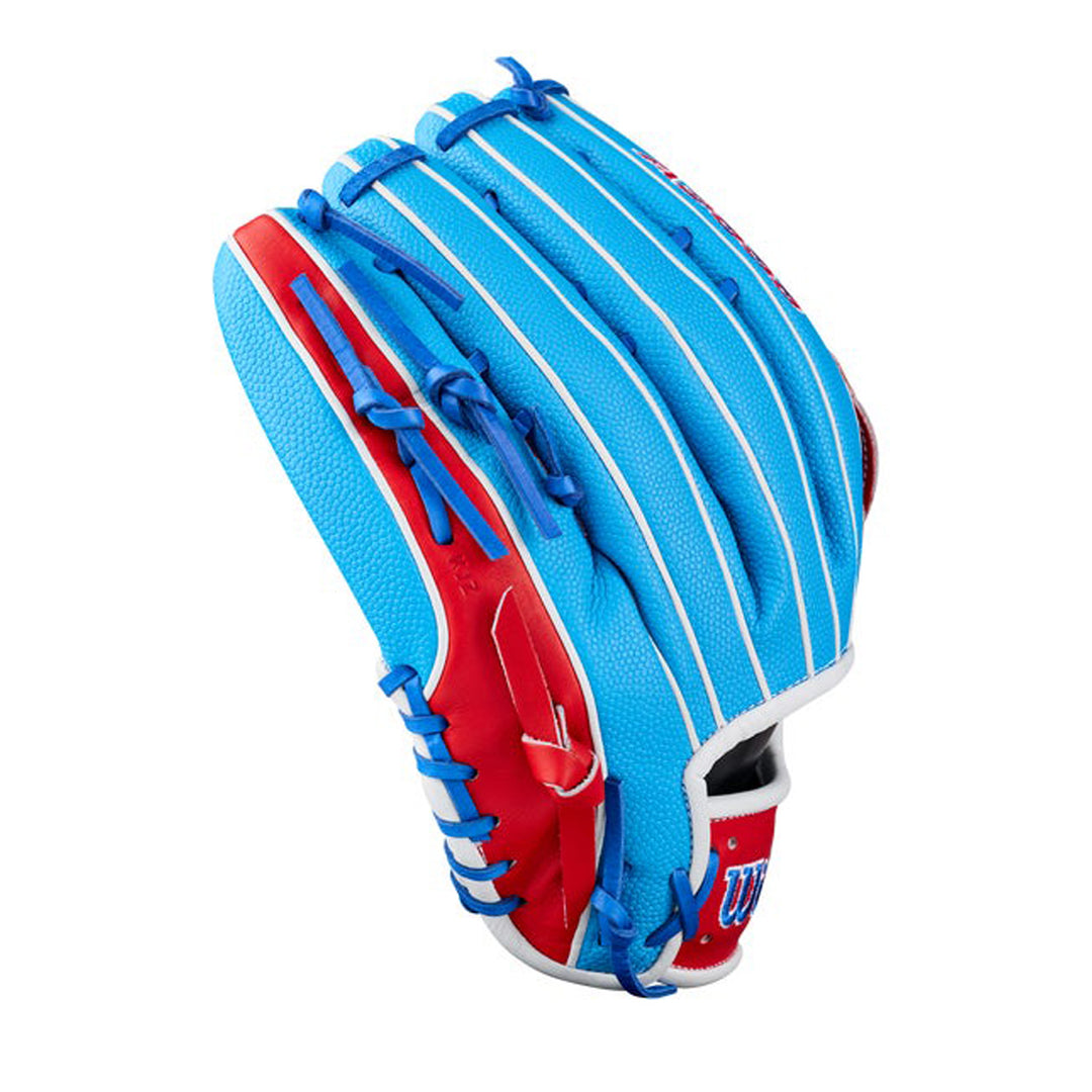 2027 Pete Crow-Armstrong Wilson A2000 PCA4 GM 12.5 inch outfield baseball glove finger back view