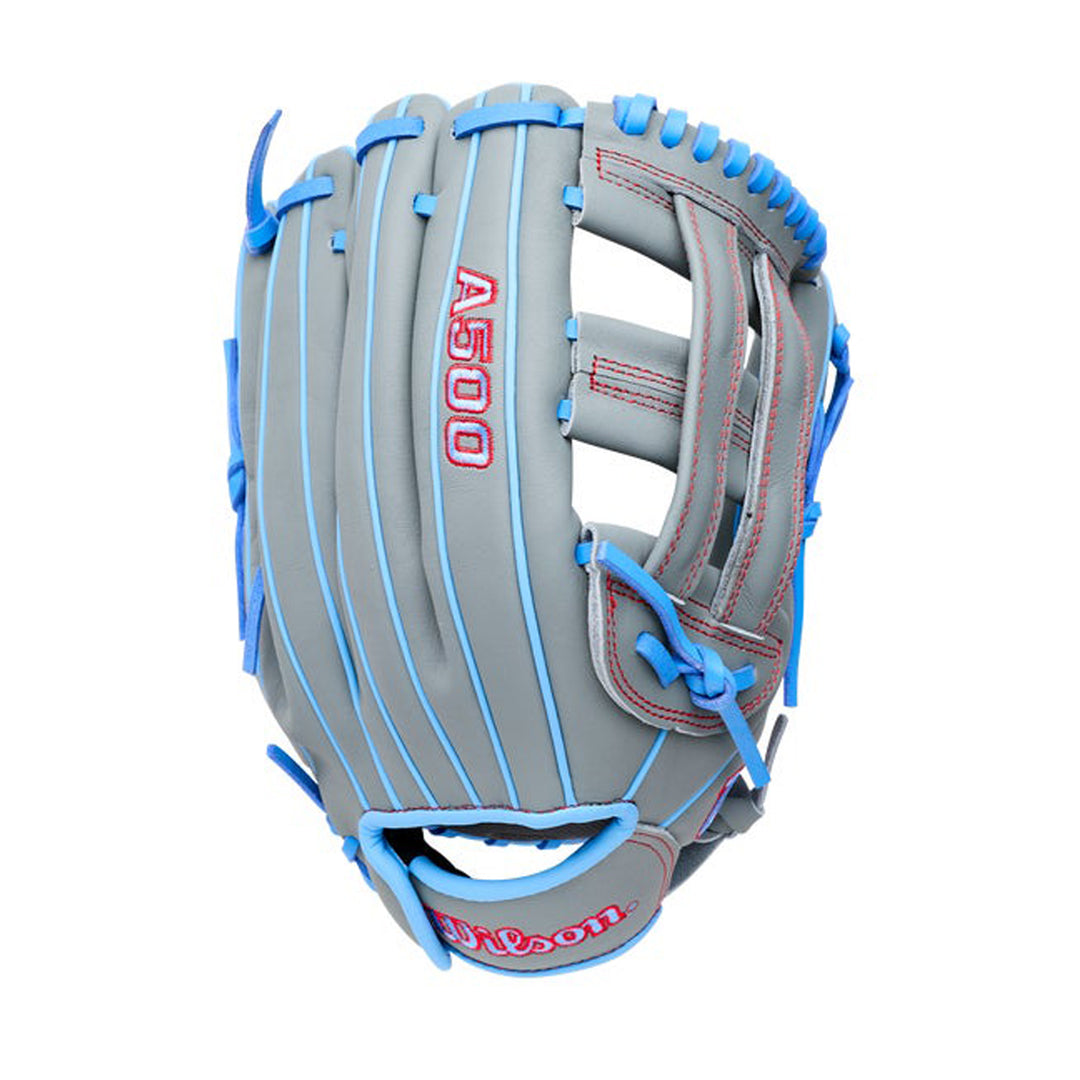 2027 Wilson A500 12" Youth Utility Baseball Glove | Open Dual Post Web | WBG08701RT12