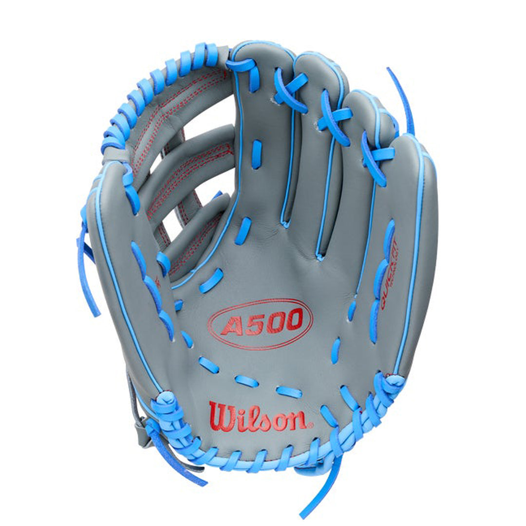 2027 Wilson A500 12" Youth Utility Baseball Glove | Open Dual Post Web | WBG08701RT12