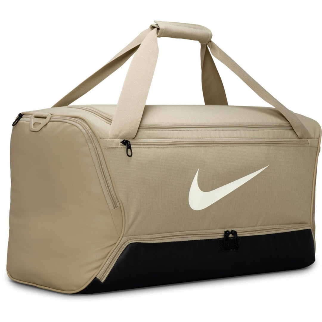 Nike Brasilia 9.5 Training Duffel Bag - Medium Duffel Bag 60L - Black Duffel Bag - Durable Sports Duffel - Travel Bag