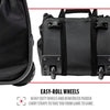 Franklin Sports Traveler Roller - Pro-Level Baseball and Softball Equipment Bag