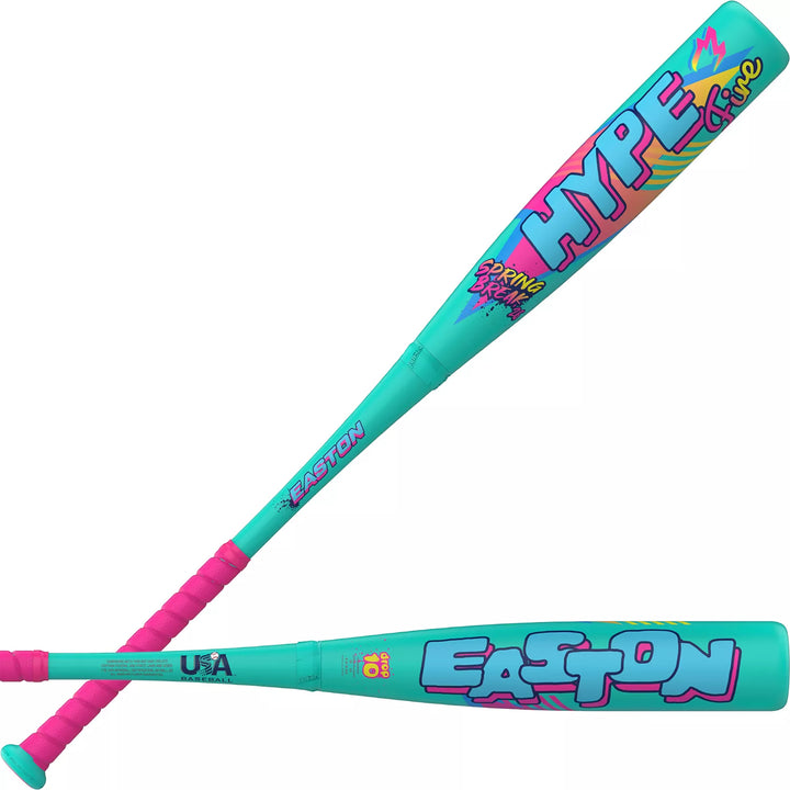 Spring Break 2026 Easton Hype Fire USA Baseball Bat - EUS6SBM