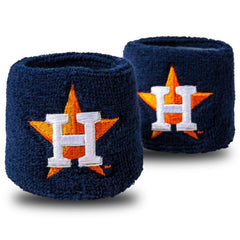 Franklin MLB 2.5" Wristbands – Official Team Logo Sweatbands