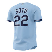 2025 OFFICIAL Tigres del Licey Full Button Jersey - SOTO 22