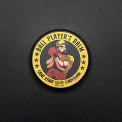 Ball Player’s Balm Game Ready Glove Conditioner – Premium Leather Conditioner & Grip Enhancer for Baseball Gloves (4oz Tin)