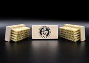 Ball Player’s Balm Cleaning Brush Block – Heavy-Duty Hog Bristle Brush for Glove Cleaning