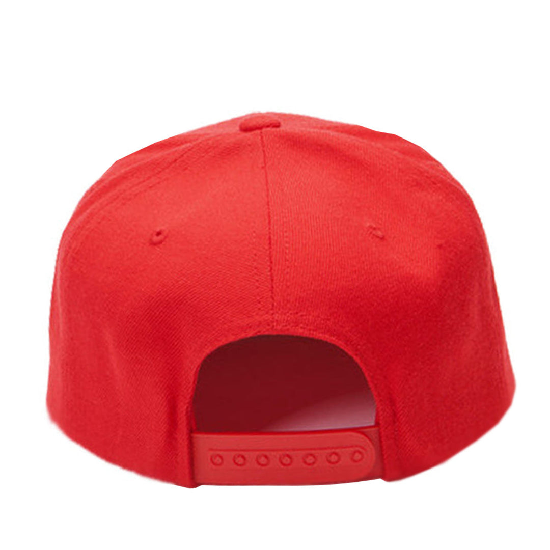 4Fans Leones del Escogido SnapBacks Hats Red back side