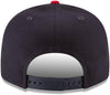 New Era 9Fifty MLB Atlanta Braves Basic Navy/Red Snapback Hat One Size