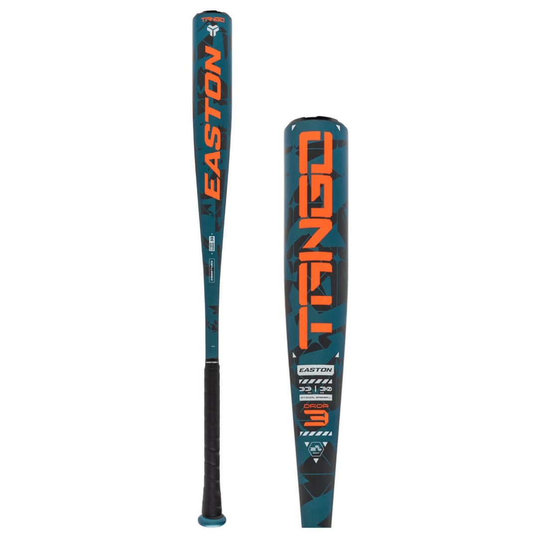 2025 Easton Tango BBCOR (-3)  1-Piece Alloy Baseball Bat | ALX100™, Balanced Swing, Concave End Cap – EBB5TNG3