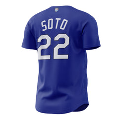 2025 OFFICIAL Tigres del Licey Full Button Jersey - SOTO 22