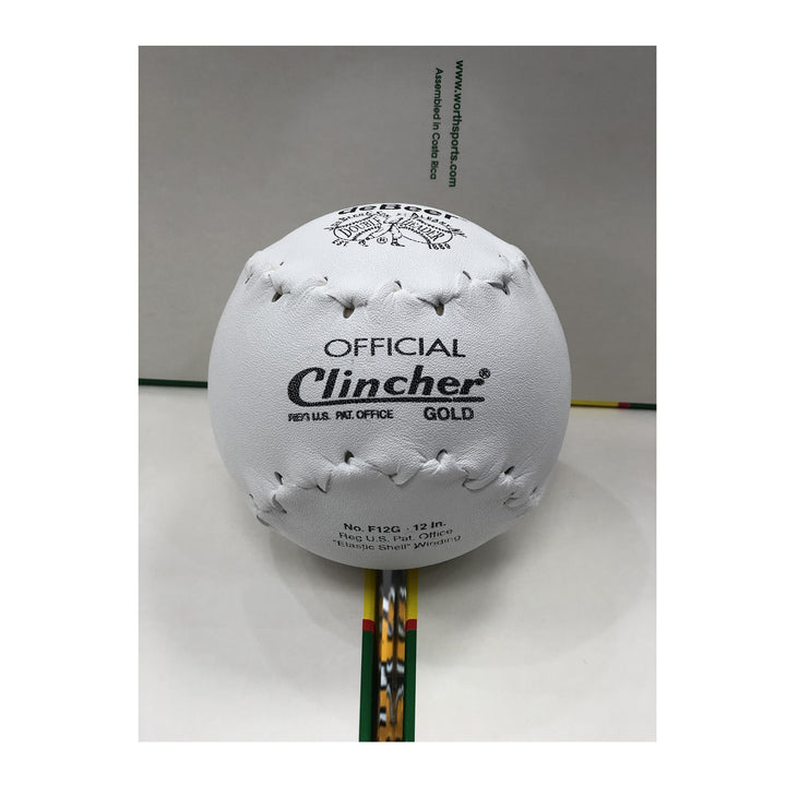DEBEER Clincher Gold 12" Softballs – Built for Superior Performance - Dozen