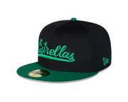 Estrellas Orientales New Era 59FIFTY Fitted Hat - Black/Kelly Green