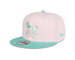 Aguilas Cibaenas New Era 9FIFTY Snapback Hat - Pink/Mint