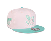 Aguilas Cibaenas New Era 9FIFTY Snapback Hat - Pink/Mint