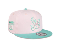 Aguilas Cibaenas New Era 9FIFTY Snapback Hat - Pink/Mint