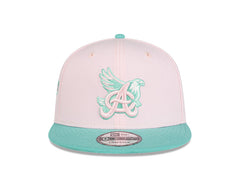 Aguilas Cibaenas New Era 9FIFTY Snapback Hat - Pink/Mint