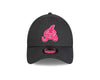 Aguilas Cibaenas New Era 9FORTY Adjustable Hat - Dk Gray/Pink