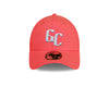 Gigantes del Cibao New Era 9FORTY Adjustable Hat - Neon Coral