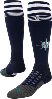 Stance MLB Seattle Mariners Baseball Diamond Pro OTC Socks – Navy Blue