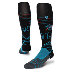 STANCE SOCKS MARLINS DMND Black