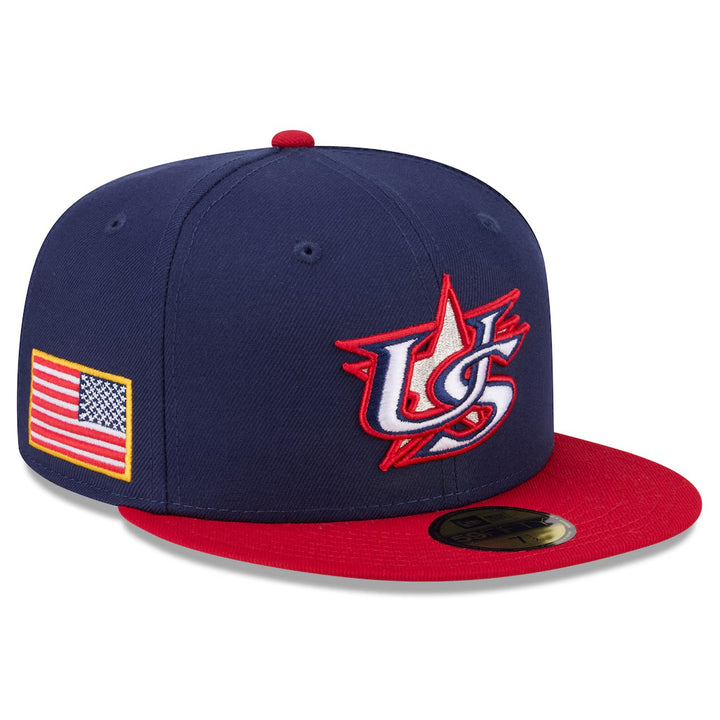 United States World Baseball Classic 2026 New Era 59FIFTY Fitted Cap – Official WBC Hat