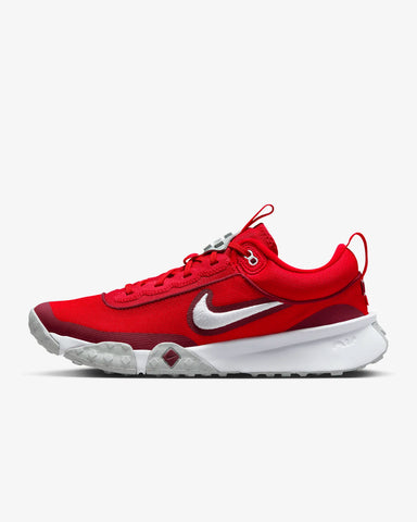 Red top nike turfs