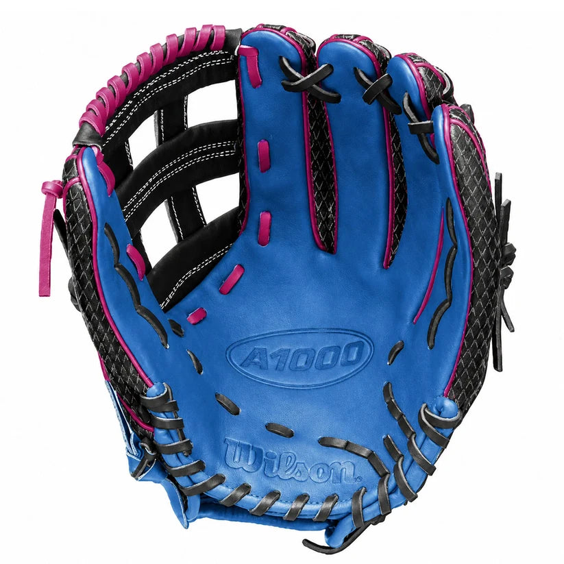 Wilson A1000SP 1922 Tubbs REP SMU 13-Inch Slowpitch Softball Glove  Black/Pink