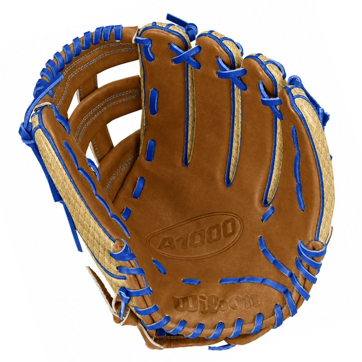 Wilson A1000 1750 Sheriff SMU 12.5-Inch Outfield Baseball Glove | Dual Post Web