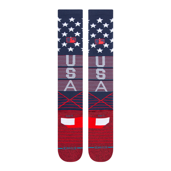 STANCE SOCKS Bars USA OTC Navy Stars