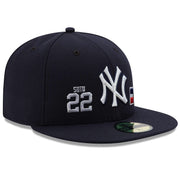 New York Yankees 950 "SOTO 22" Snapback Hat - Front Patch