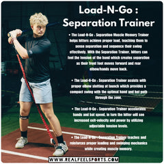 Load-N-Go Separation Muscle Memory Trainer – Real Feel Hitting System