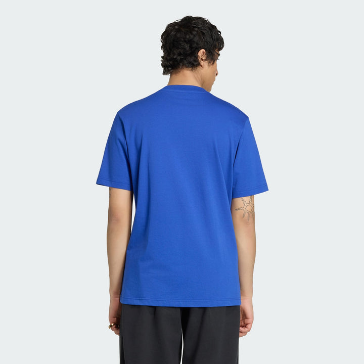 Adidas Italy FIFA World Cup 2026 T-Shirt Blue – Men’s Soccer Fan Tee Casual Cotton