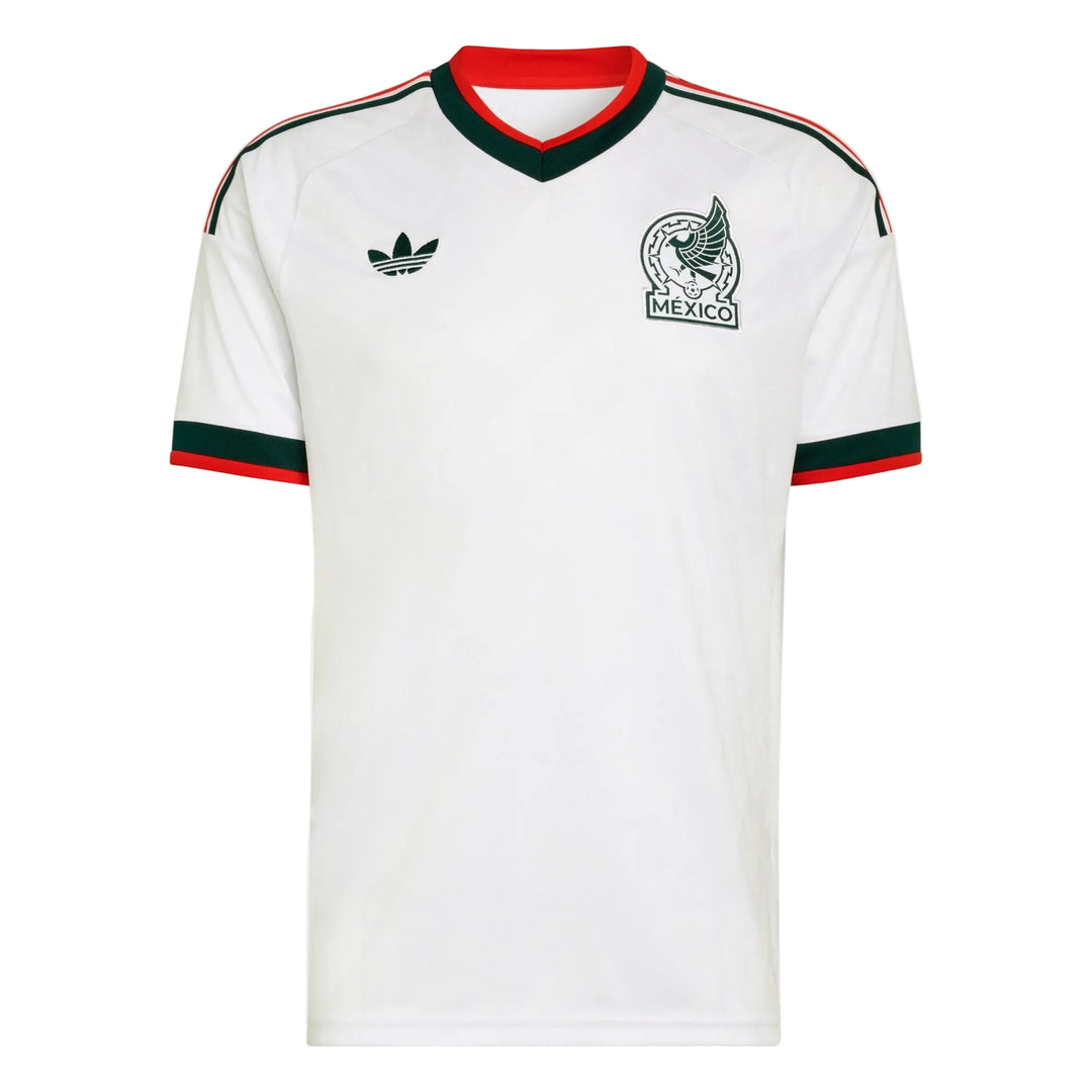 Adidas Mexico 2026 Away Jersey White – Men’s Soccer Jersey Slim Fit CLIMACOOL