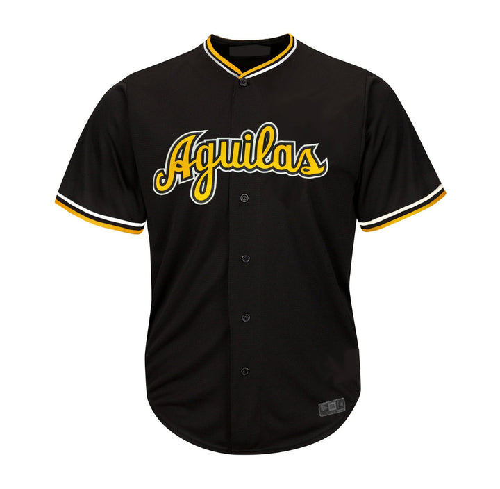 Aguilas Cibaenas Twill Jerseys_Black