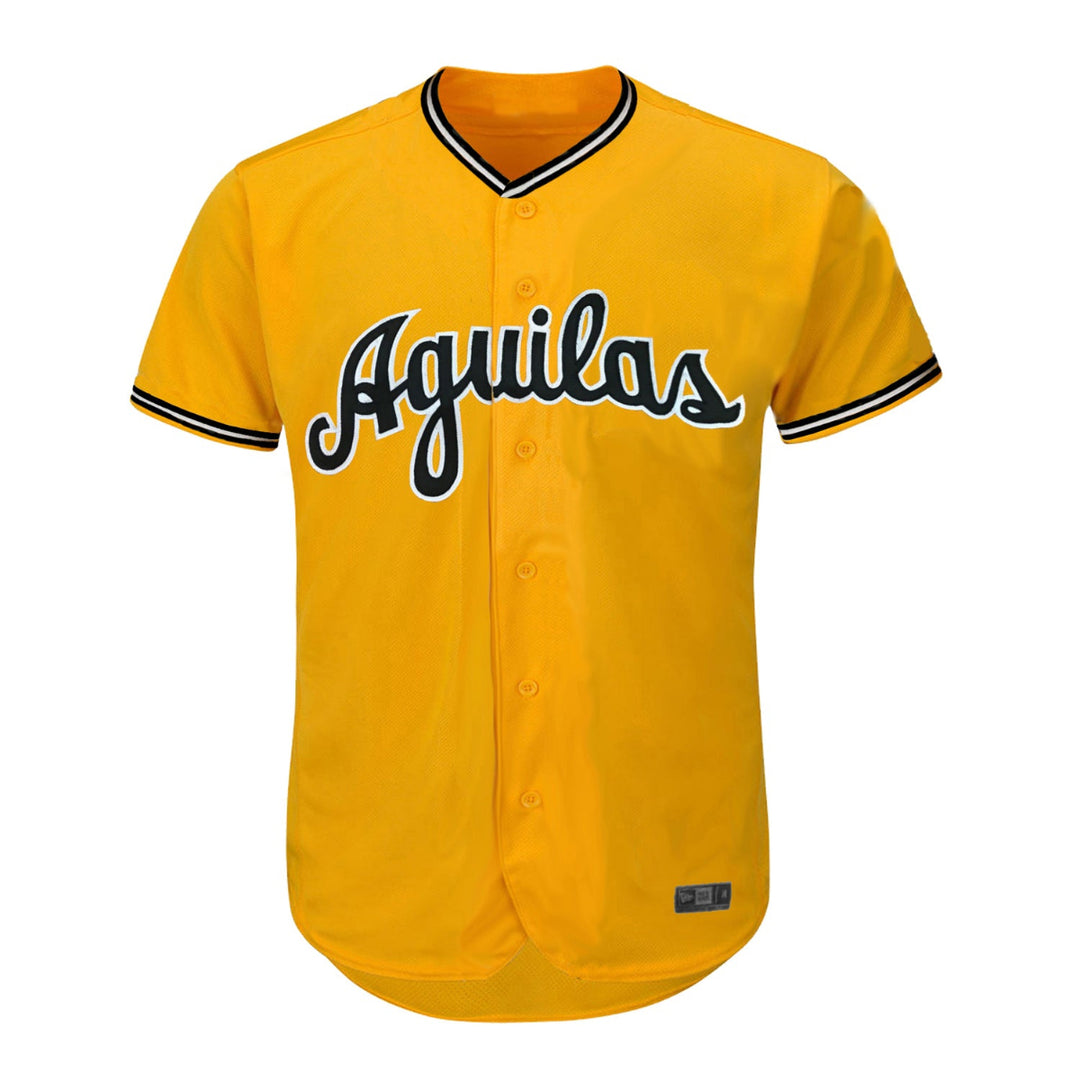 Aguilas Cibaenas Twill Jerseys_Gold