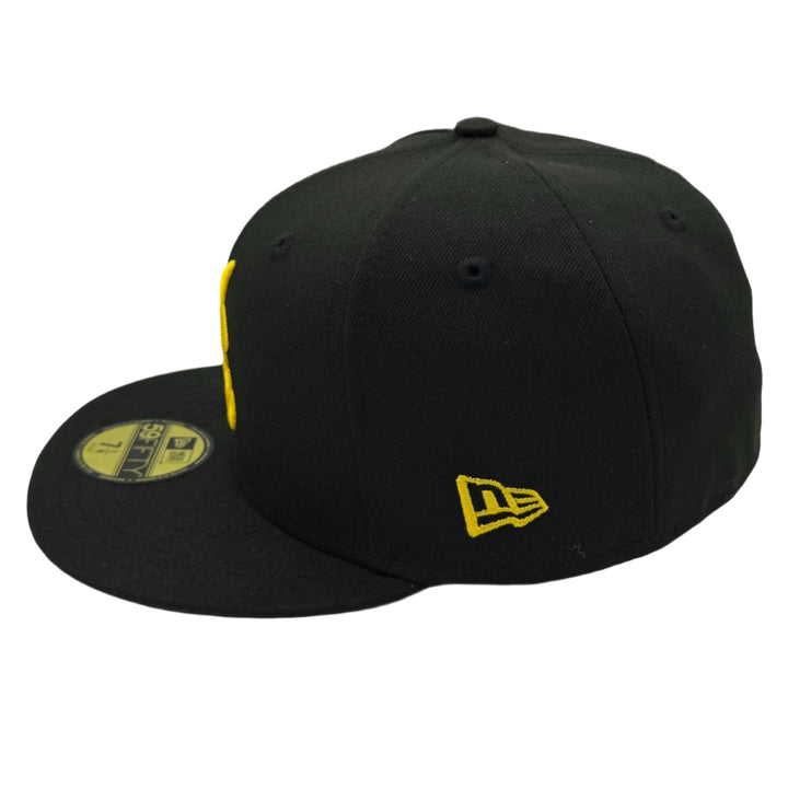 Aguilas Cibaeñas New Era 59FIFTY Fitted Hat – Black Authentic LIDOM Cap
