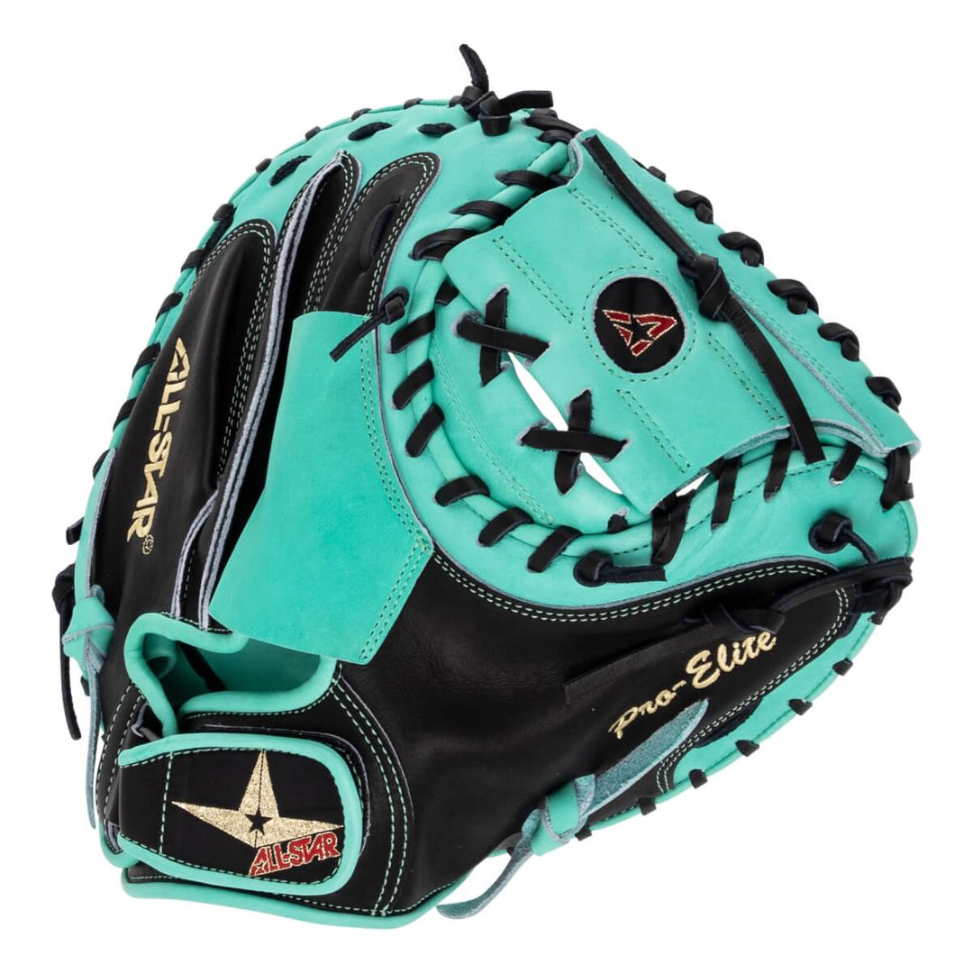 All-Star Limited Pro Elite 34" Catcher’s Mitt - (CM3000-34) Black / Mint3